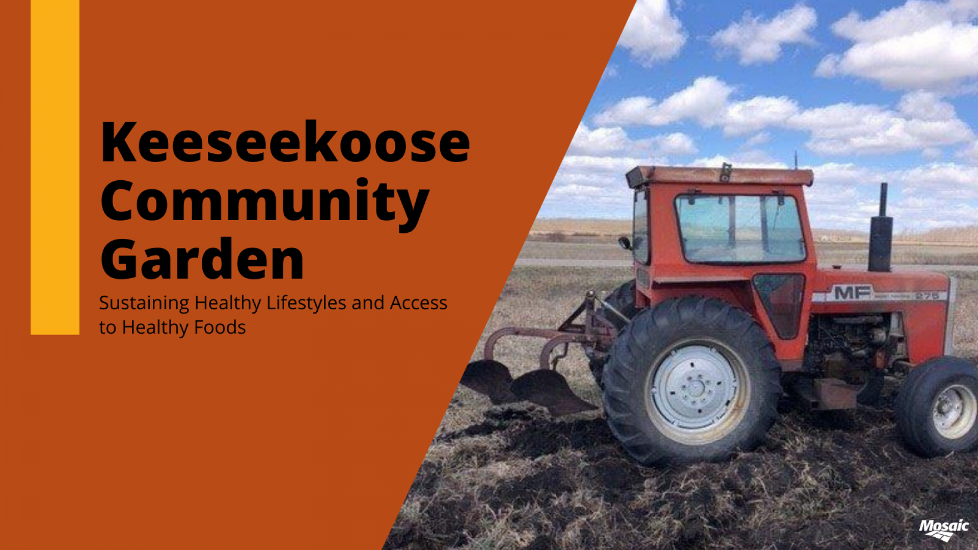 Keeseekoose First Nation Community Garden